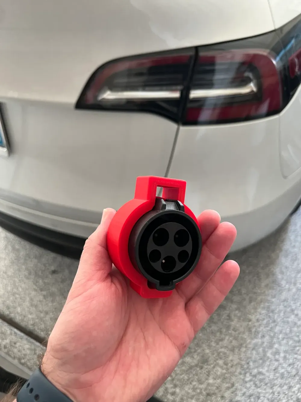 Tesla Charger Lock