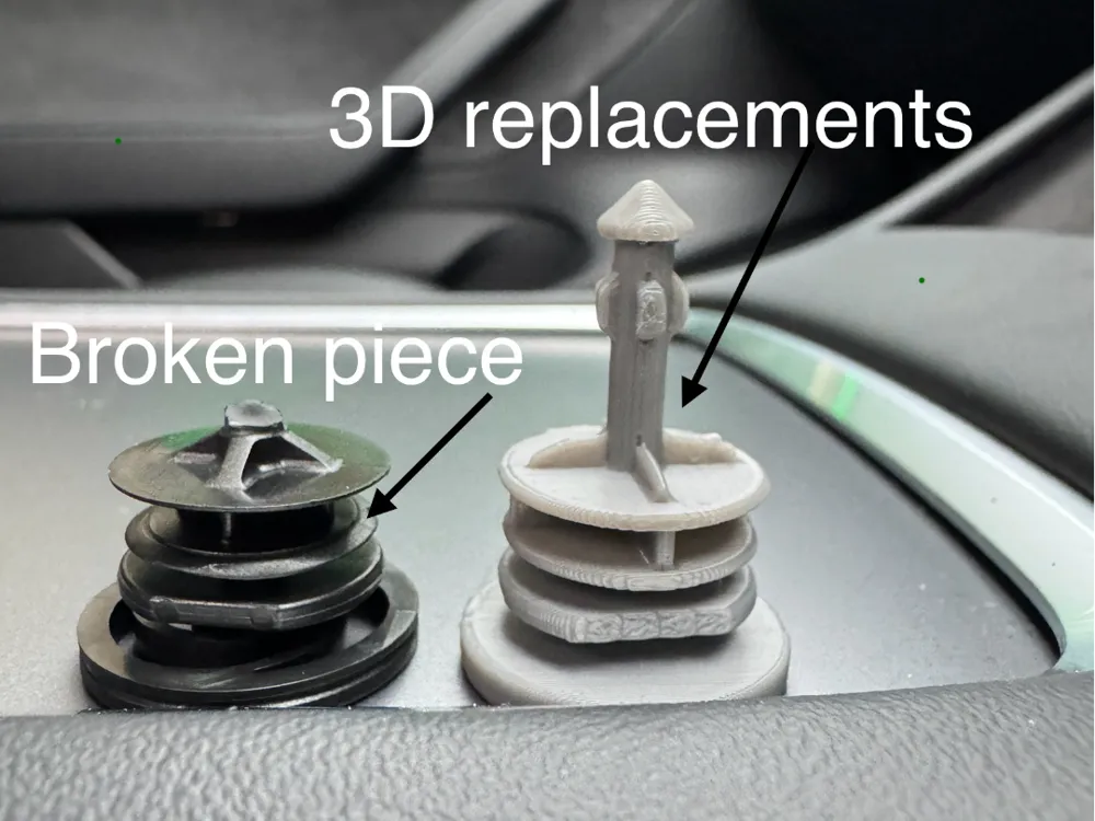 Tesla Door Trim panel Clips