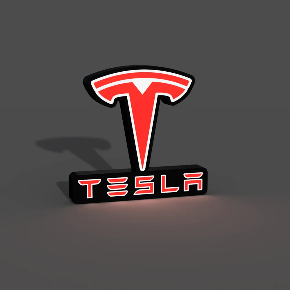Tesla Lightbox LED Lamp