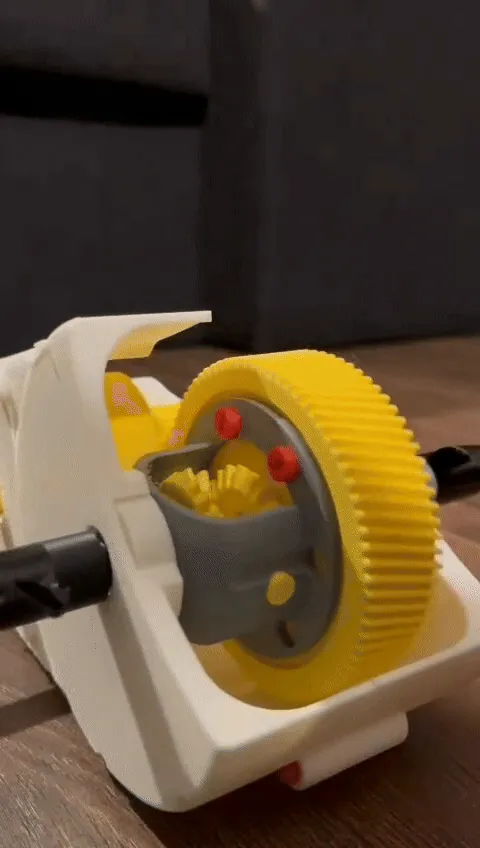 Tesla Model 3 Motor with working differential