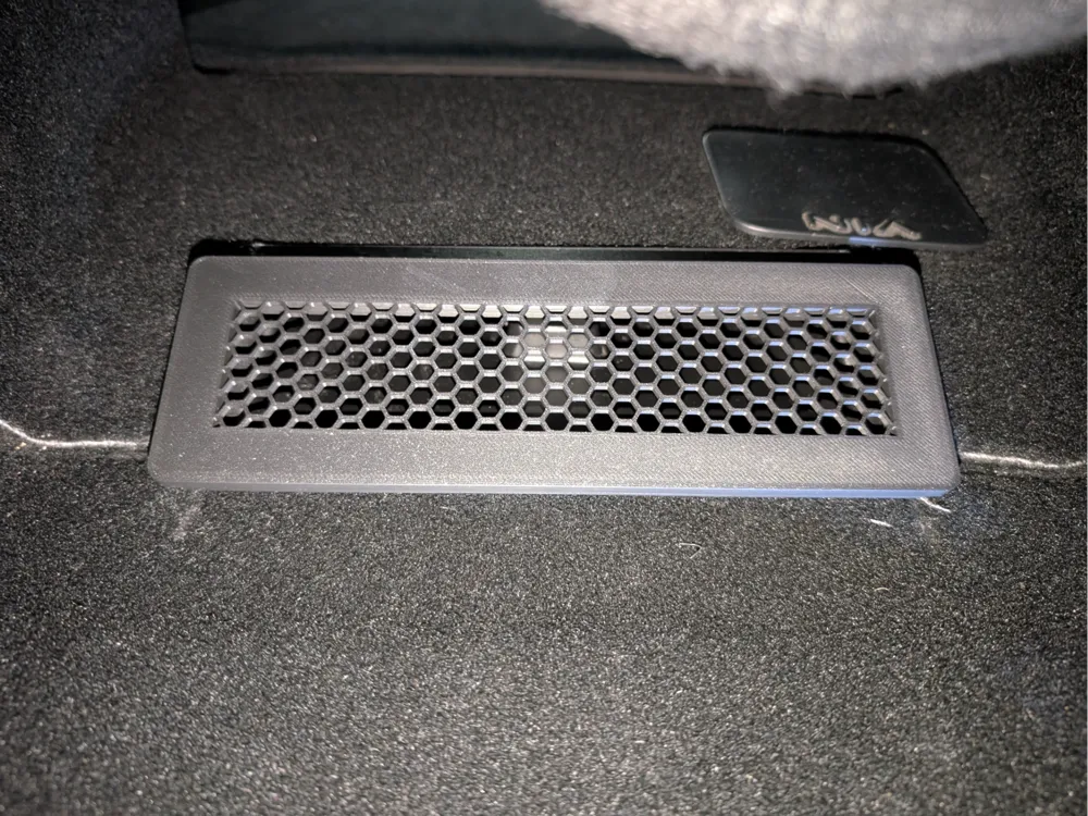 Grille d'aération Tesla Model Y