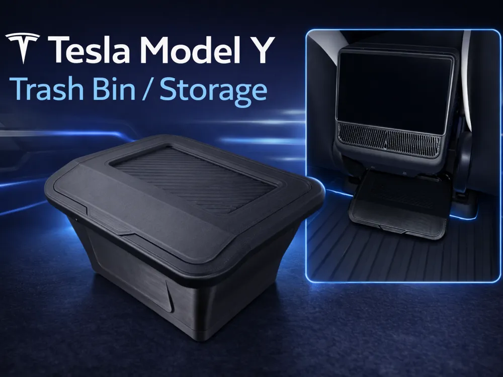 Tesla Model Y Trash Bin / Storage