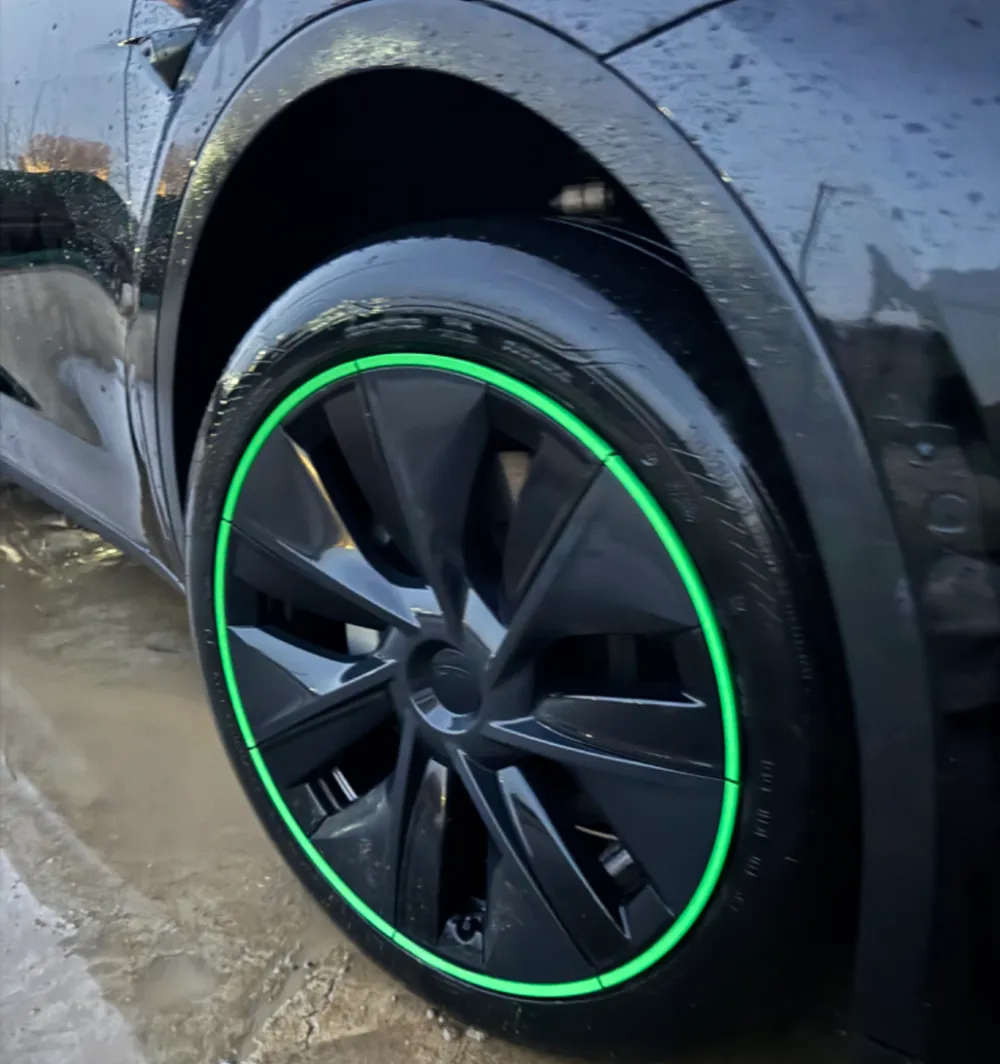 Tesla Model Y Wheel Trim Protector Ring