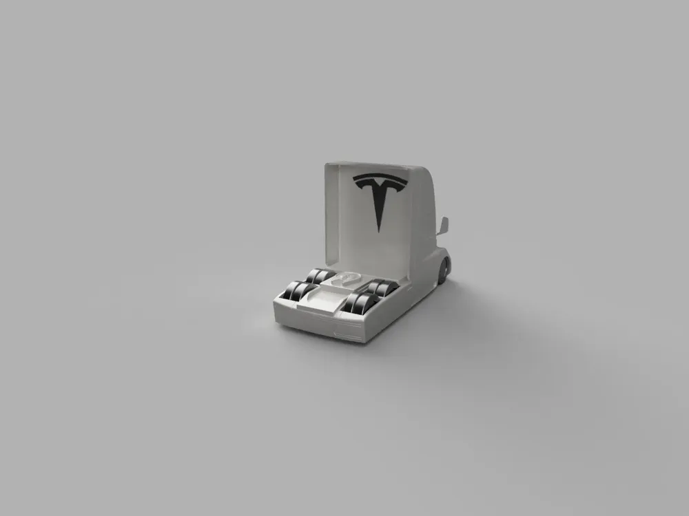 Tesla Semi Truck (ITS A REAL THING!), photo 3 of 4 - Tesla & EV Interior Accessories, teslamodels