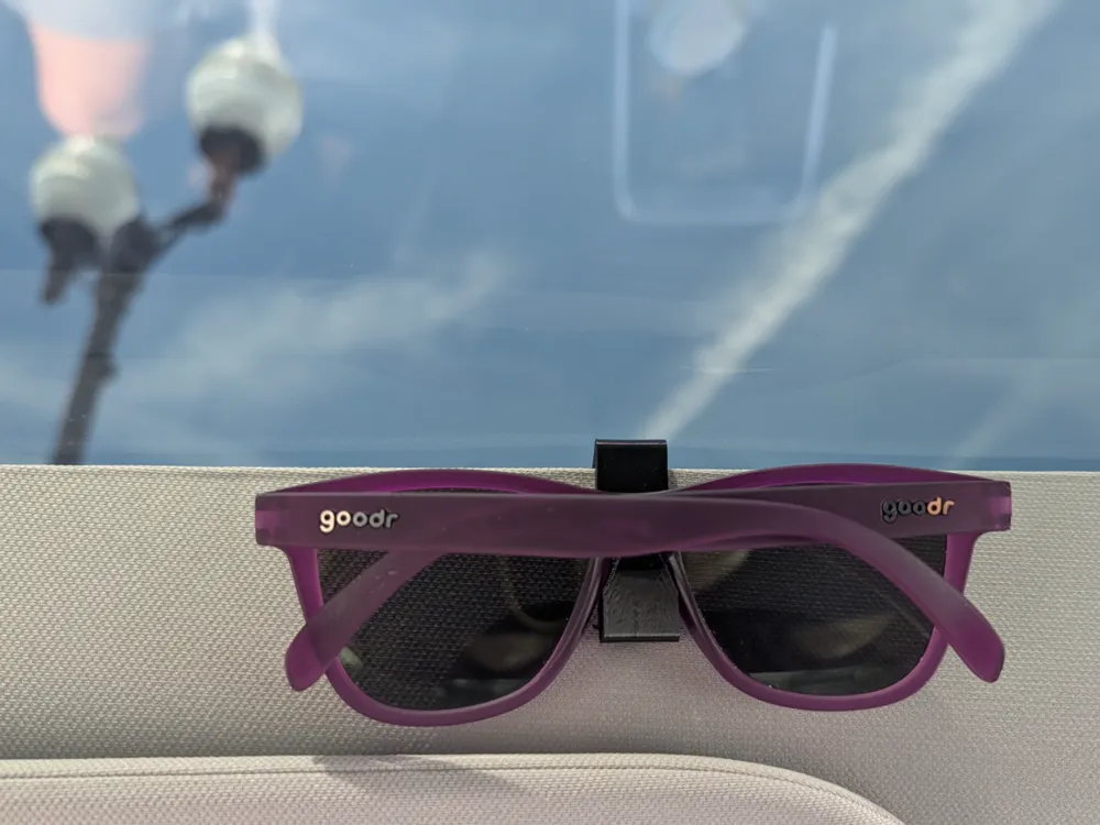 Tesla Sunglasses Holder