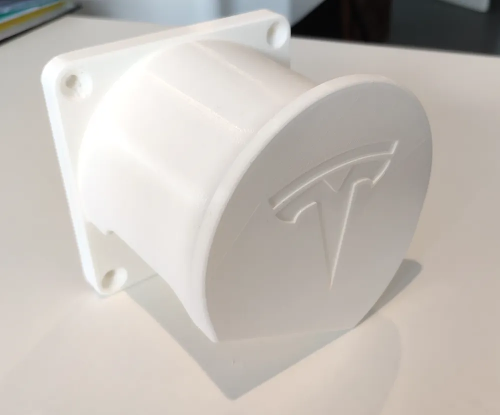 Tesla Typ 2 Wandhalterung quer, photo 2 of 4 - Tesla & EV Interior Accessories, wall mount