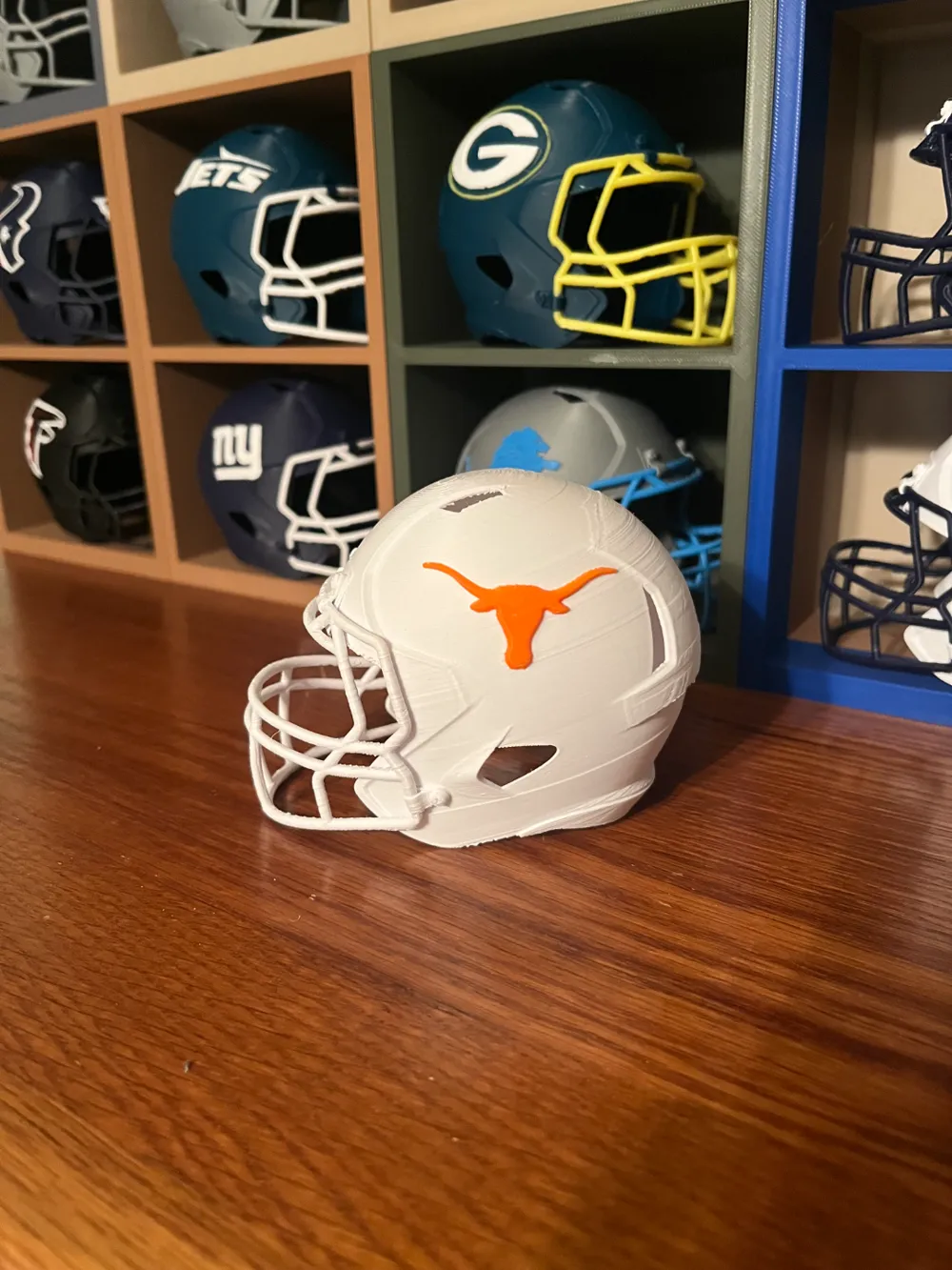 Texas Longhorns College Football Helmet, photo 2 of 4 - Texas Longhorns College Football Helmet Hobby & DIY