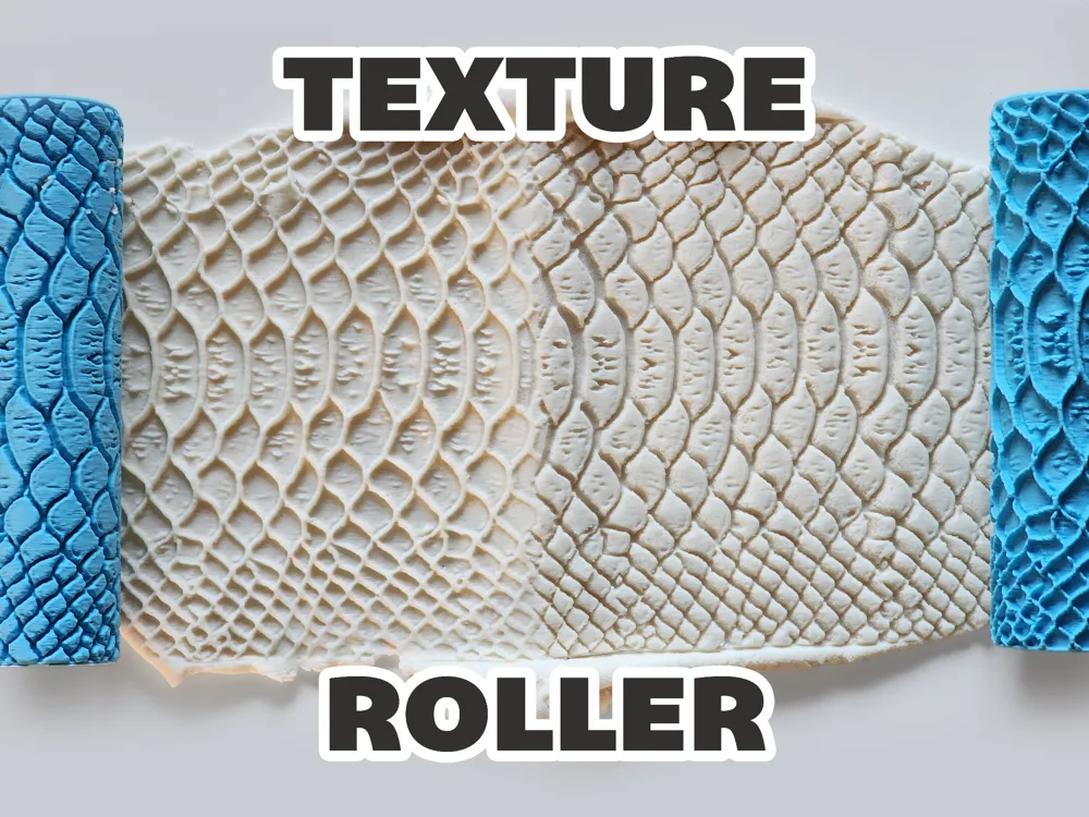 Texture Roller V411 | Reptile Scales - Hand Tools, in stock in India