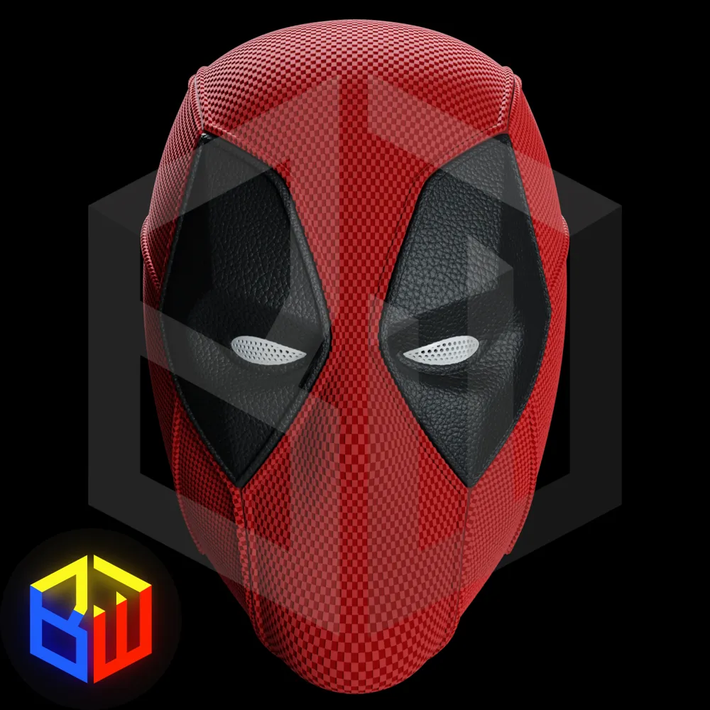 Textured Eye Pack For DeadPool Textured Helmets, photo 3 of 4 - Textured Eye Pack For DeadPool Textured Helmets Props & Cosplay