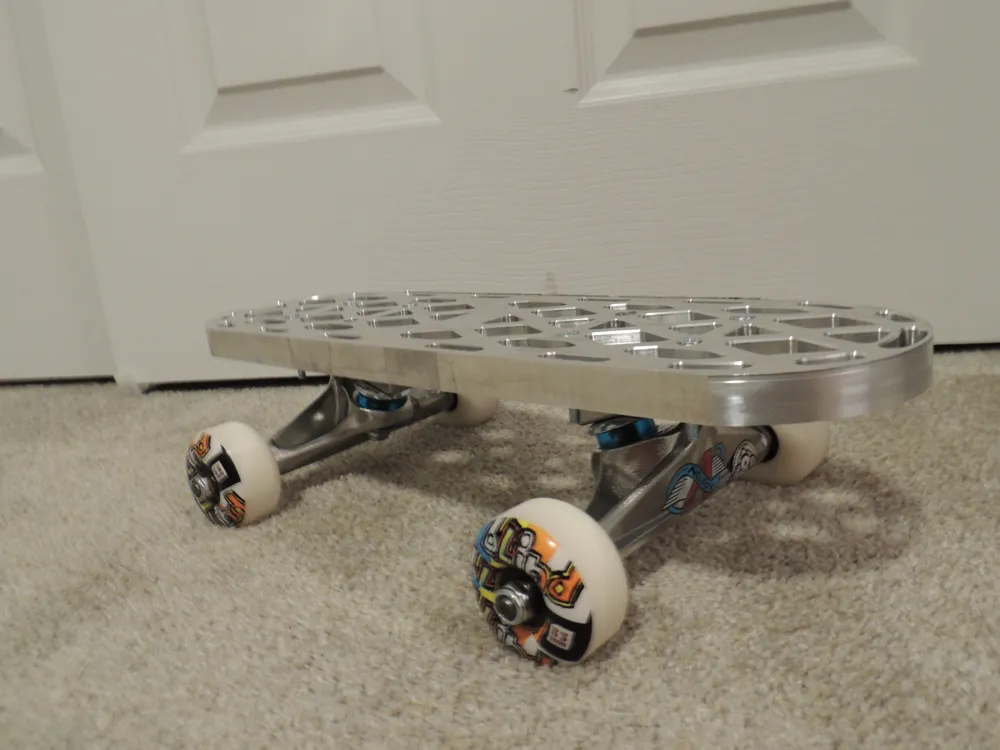 The Diamond Drifter - A CNC Pennyboard, photo 4 of 4 - The Diamond Drifter - A CNC Pennyboard Learning & STEM