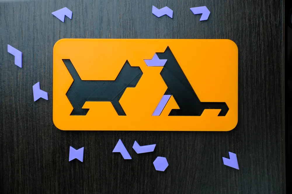 The Dog And The Cat Puzzle, photo 3 of 4 - The Dog And The Cat Puzzle Pets