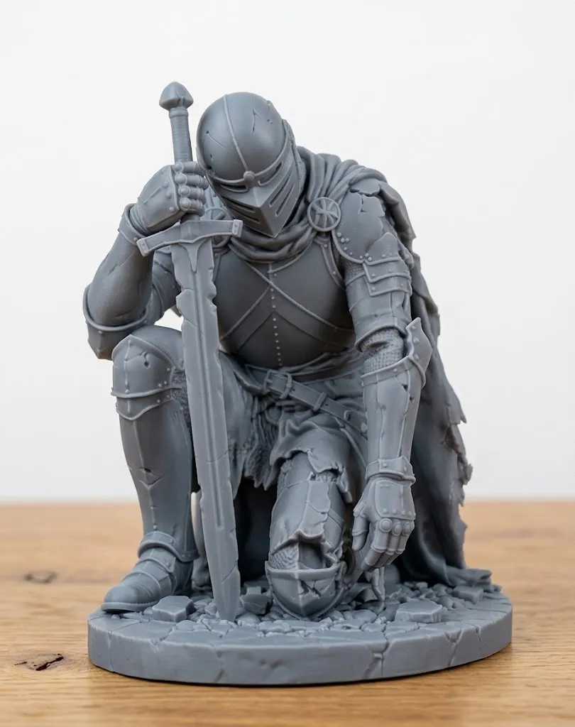 The Fallen Knight, photo 2 of 4 - The Fallen Knight Art