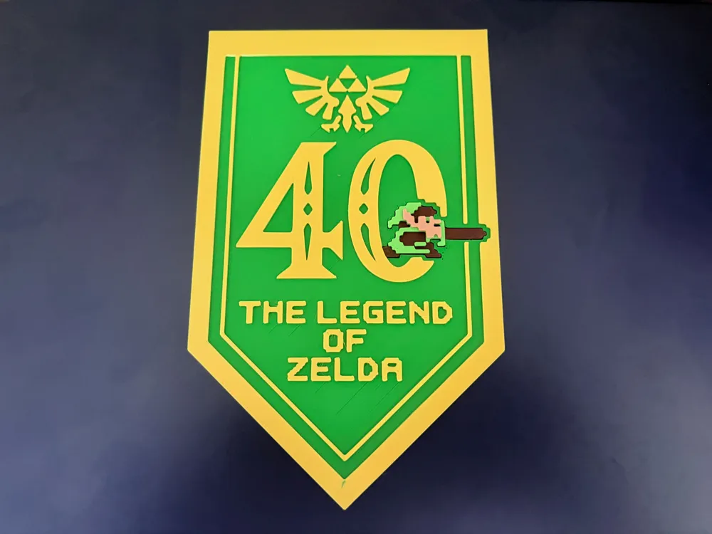 塞尔达传说40周年纪念徽章&logo - Signs & Logos, in stock in India