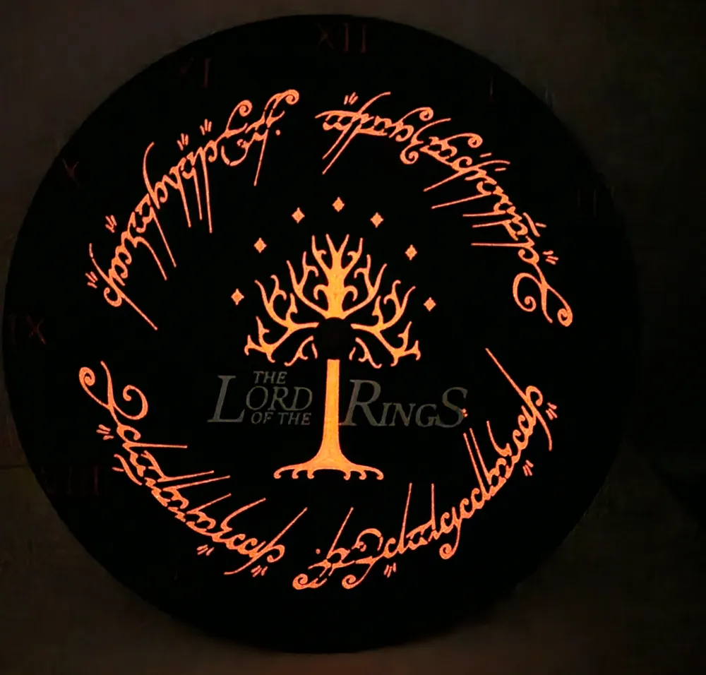 The Lord Of The Rings Clock - Decor, in stock in India