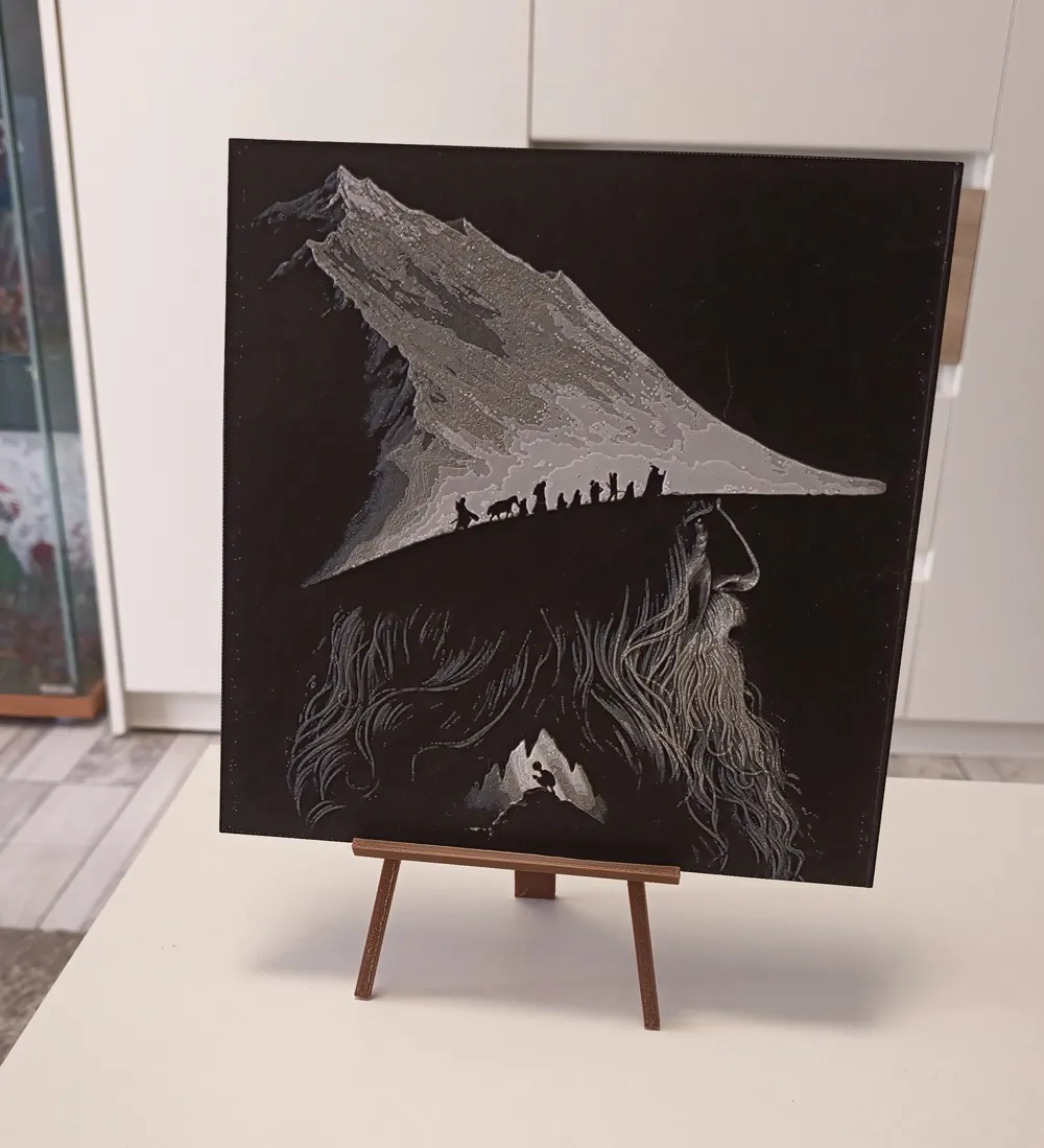 The Lord of the Rings - TLOTR Hueforge, photo 3 of 4 - The Lord of the Rings - TLOTR Hueforge Generative Art