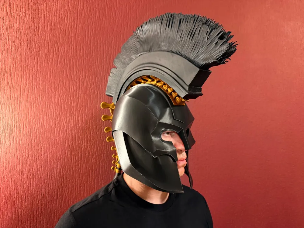 The Odyssey Spartan Mask Helmet, photo 4 of 5 - Movie & Fantasy Helmets, masks