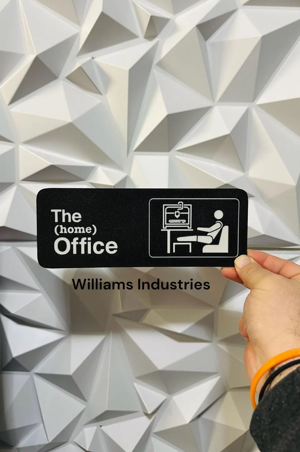 The Office Sign- 3D Version, another view - Gaming & Pop Culture Signs, sign art
