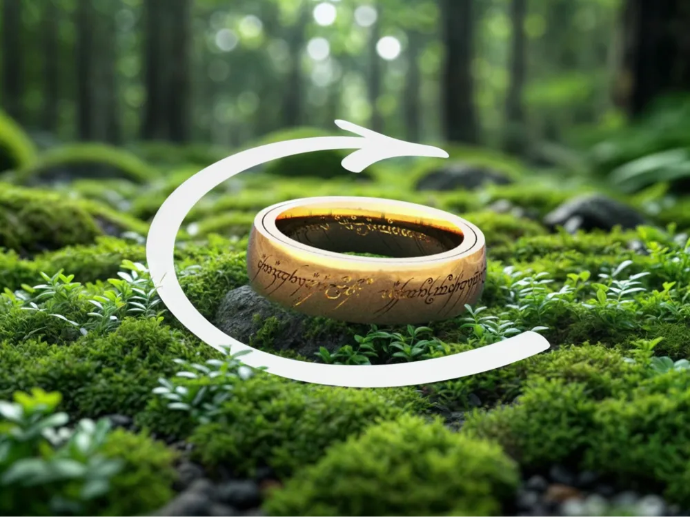 The One Ring - Rotating Fidget