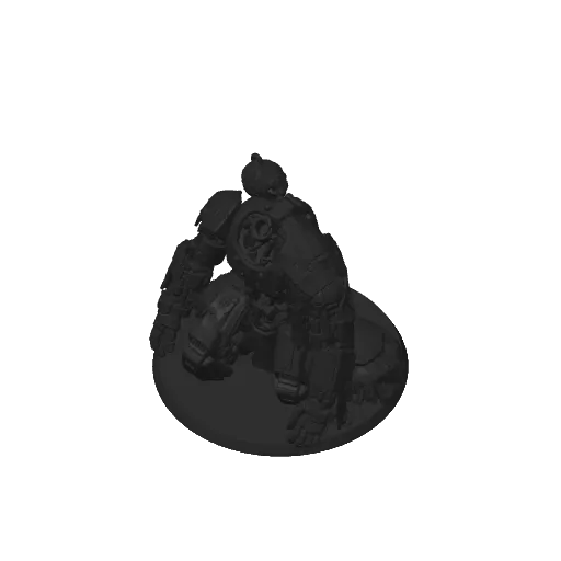 The Reclaimer, Necro Mechanica 32mm Grim Reach, photo 3 of 4 - The Reclaimer, Necro Mechanica 32mm Grim Reach Miniatures