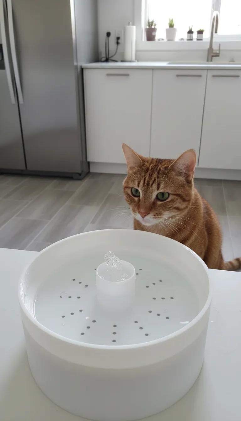 The RippleFlow Pet Fountain, photo 2 of 4 - Pet Bowls & Feeders, cat