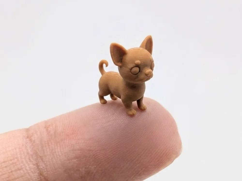 The smallest chihuahua in the world (Nozzle 0.4), photo 3 of 4 - The smallest chihuahua in the world (Nozzle 0.4) Miniatures