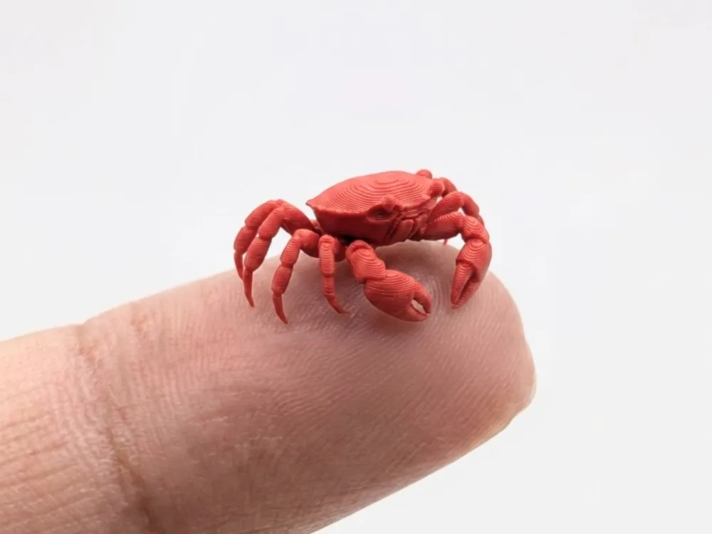 The smallest crab in the world (Nozzle 0.4), photo 3 of 4 - The smallest crab in the world (Nozzle 0.4) Miniatures