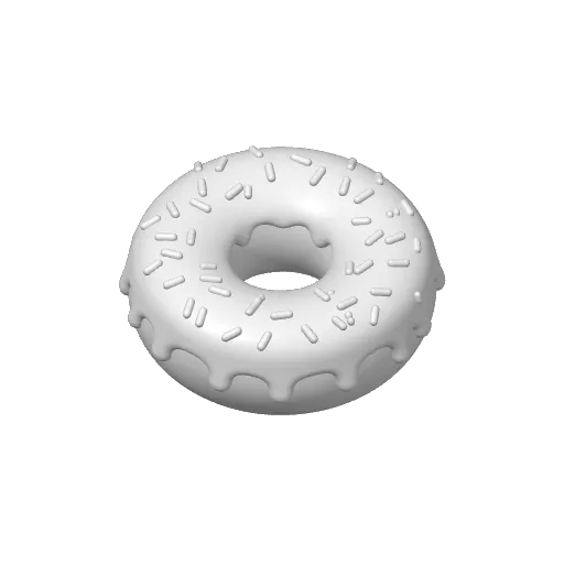 The smallest donut in the world (Nozzle 0.4), photo 4 of 4 - The smallest donut in the world (Nozzle 0.4) Kitchen & Dining