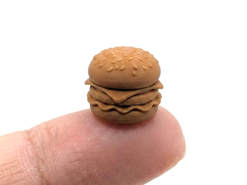 The smallest hamburger in the world (Nozzle 0.4), photo 3 of 4 - The smallest hamburger in the world (Nozzle 0.4) Tools & Workshop