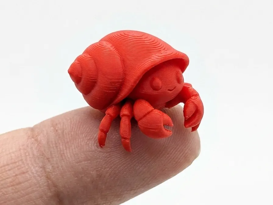 The smallest hermit crab in the world (Nozzle 0.4), photo 3 of 4 - The smallest hermit crab in the world (Nozzle 0.4) Miniatures