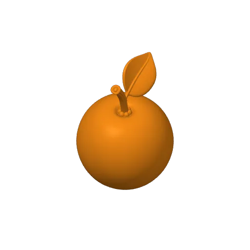 The smallest orange in the world (Nozzle 0.4), photo 4 of 4 - The smallest orange in the world (Nozzle 0.4) Miniatures