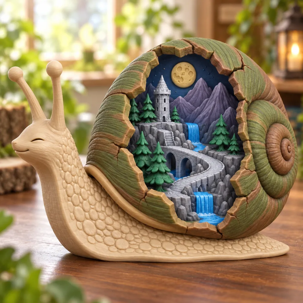 The Snail of the Hidden Valley, photo 4 of 4 - The Snail of the Hidden Valley Household