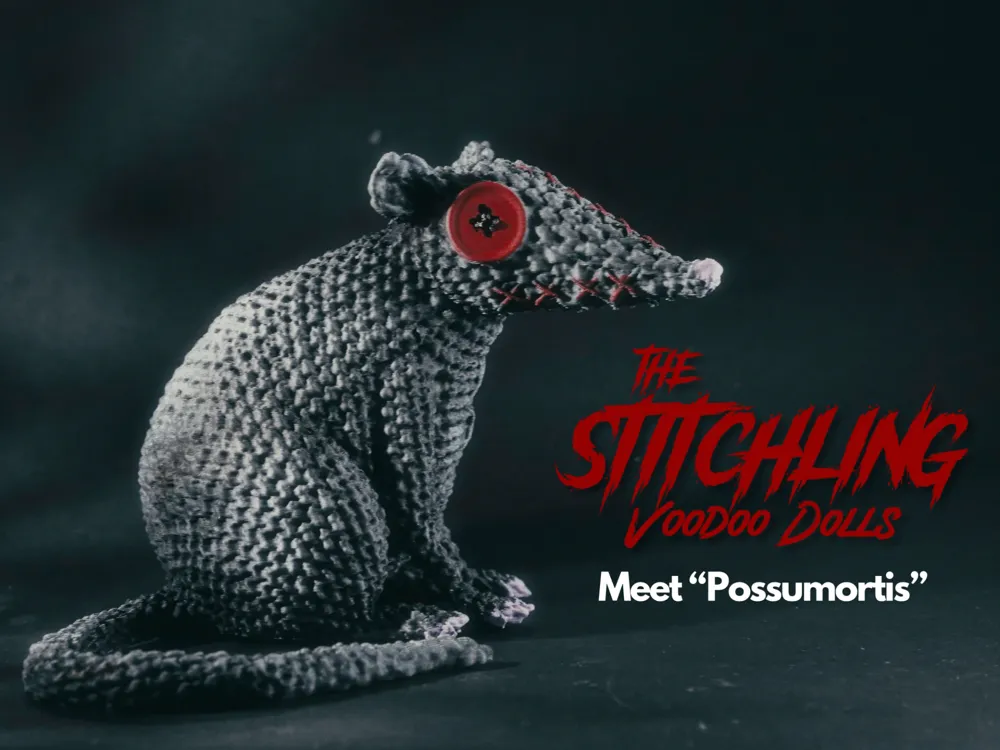 The Stitchling Voodoo Dolls: Possumortis - Creatures, in stock in India