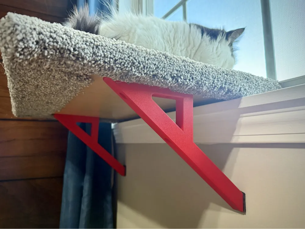 The Ultimate Damage-Free Window Cat Perch Brackets