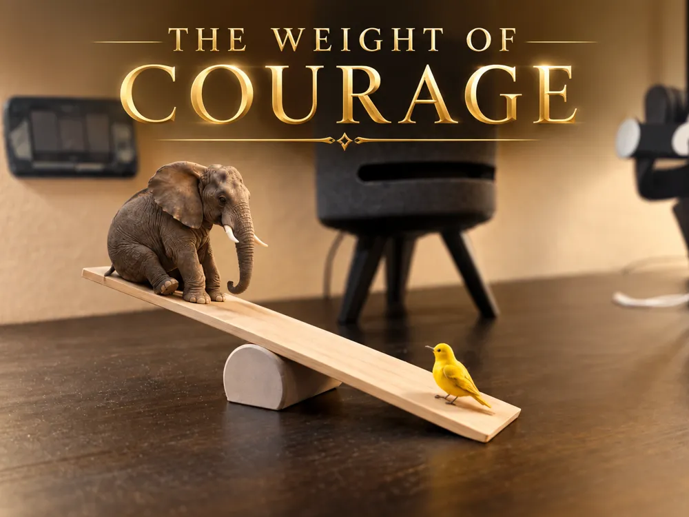 THE WEIGHT OF COURAGE - Sculptures, in stock in India