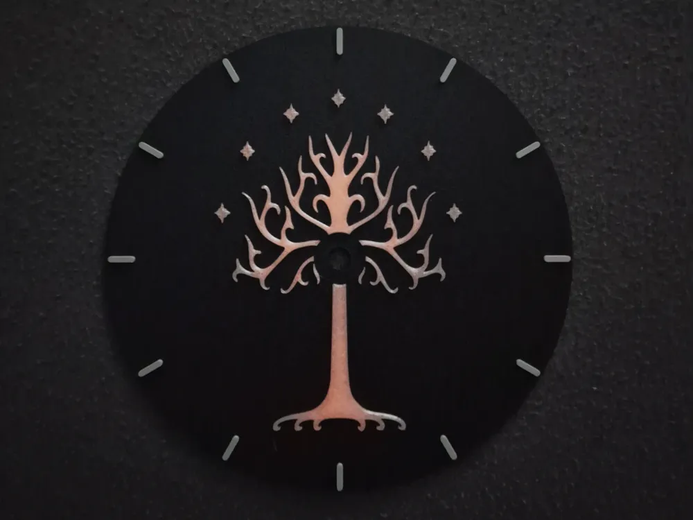 The White Tree of Gondor - Clock Kits, Faces & Parts, in stock