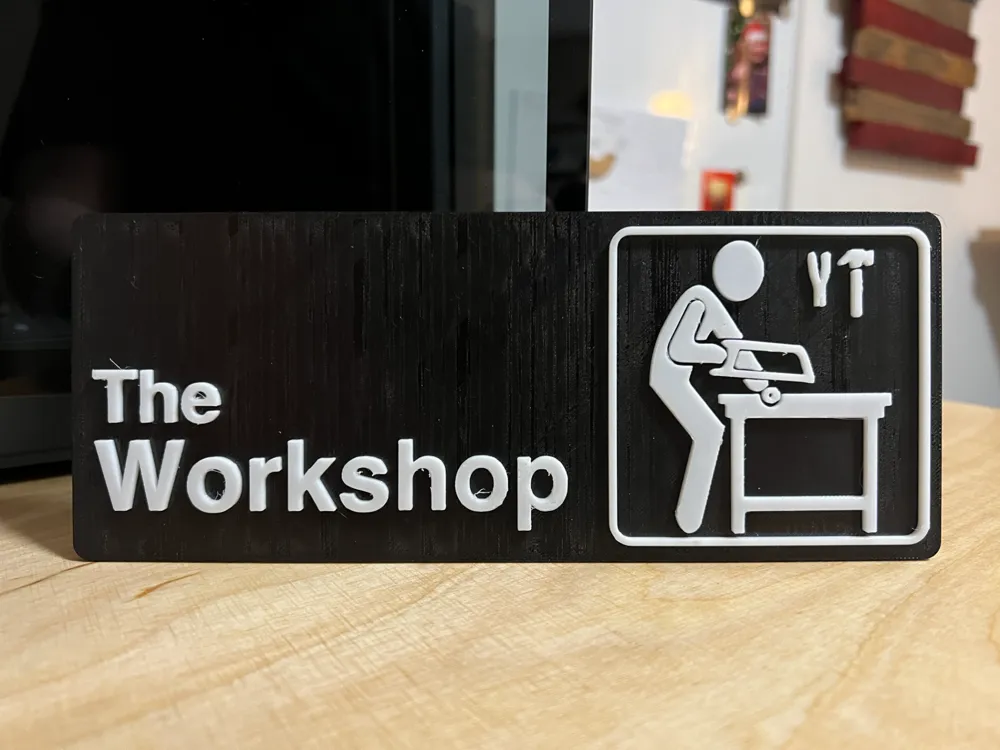 The Workshop - The Office Sign