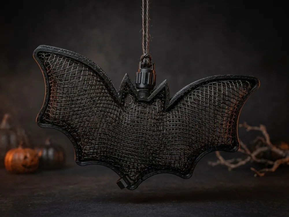Thermoformed Bat | Halloween Candy Holder