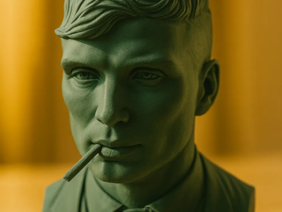 Thomas Shelby Bust, Peaky Blinders Fan Art