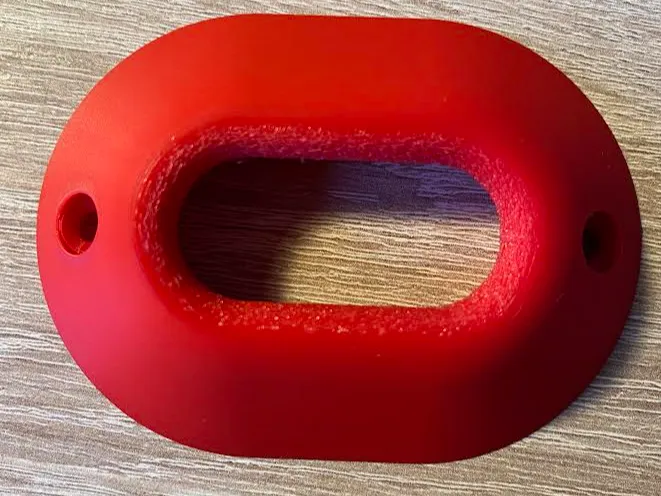 Three finger dual tex pocket climbing hold