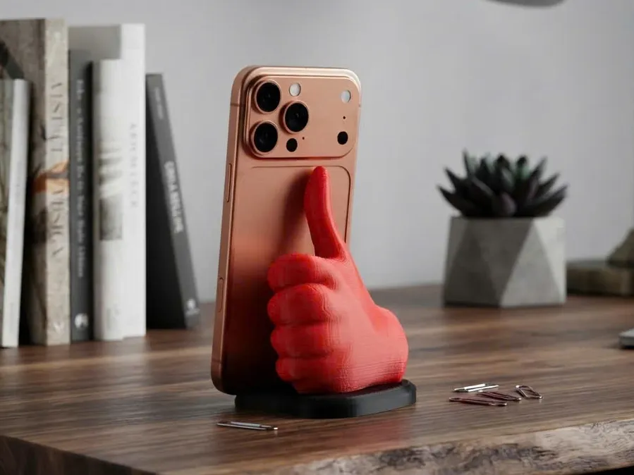 Thumbs Up Phone Stand, photo 3 of 4 - Thumbs Up Phone Stand Household