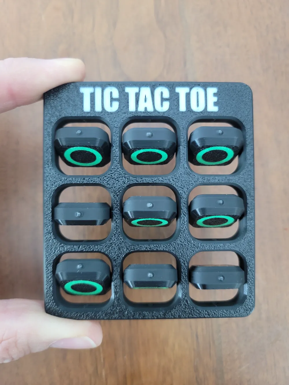 Tic Tac Toe, photo 4 of 4 - Classic Board Games & Game Sets, gamenight