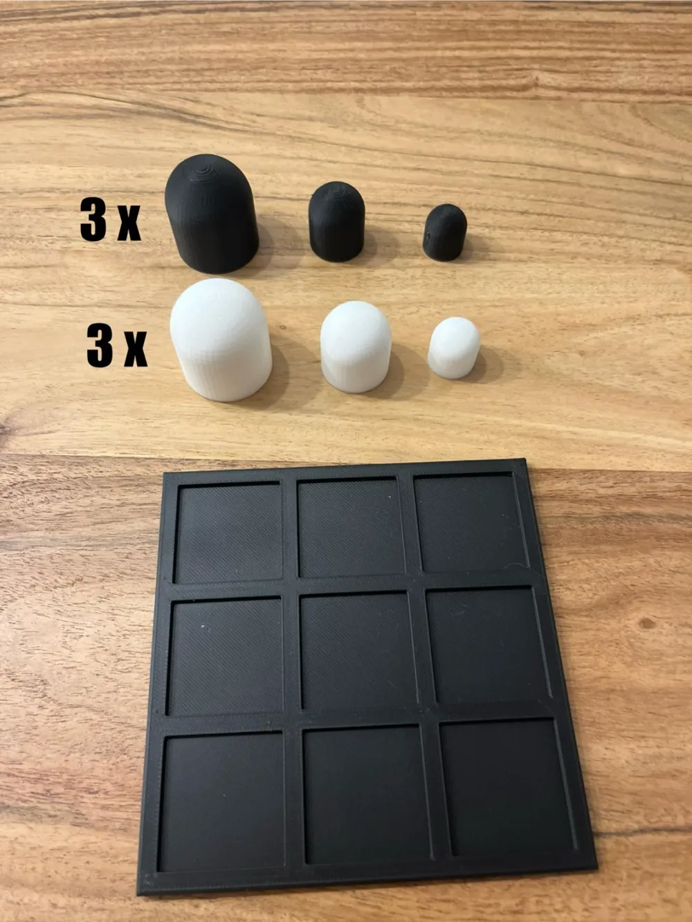 TikTakToe stacking game, photo 2 of 4 - Classic Board Games & Game Sets, two player