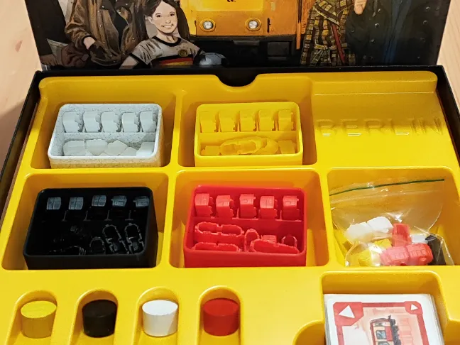 Ticket to Ride Berlin: Insert (Organizer / Tray), photo 3 of 4 - Ticket to Ride Berlin: Insert (Organizer / Tray) Toys & Games