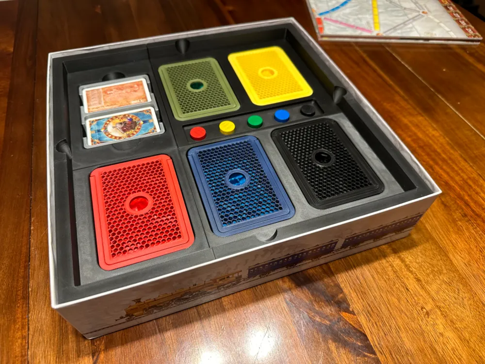 Ticket to Ride Insert / Organizer