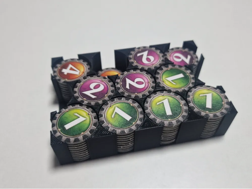 Ticket to Ride Netherlands tokens insert
