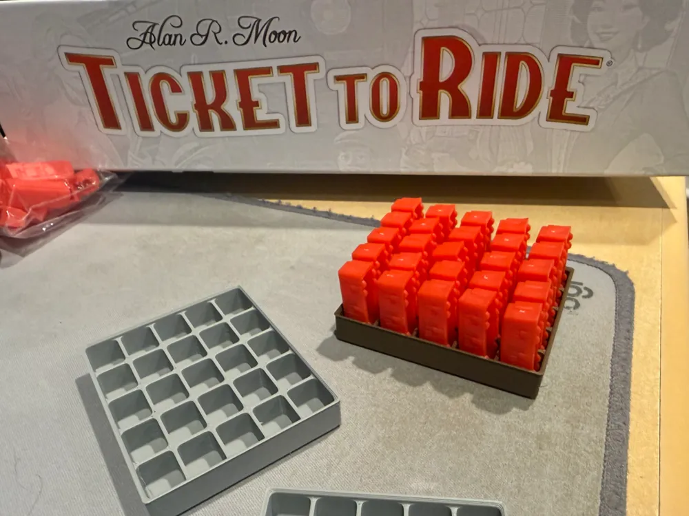 Ticket To Ride Refresh 2025 train organizers