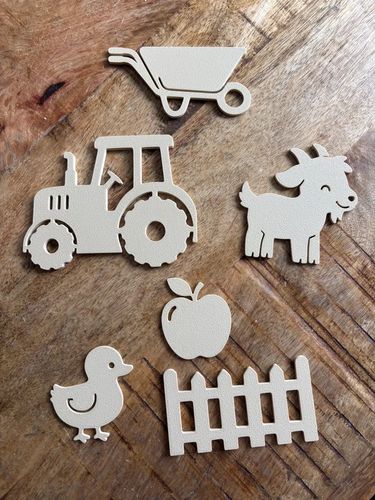 Tiny farm wall art pack, photo 4 of 4 - Tiny farm wall art pack Household