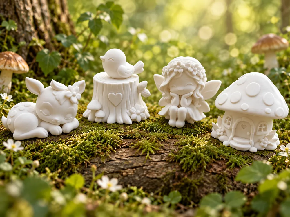 Tiny forest friends figure pack, photo 2 of 4 - Tiny forest friends figure pack Household