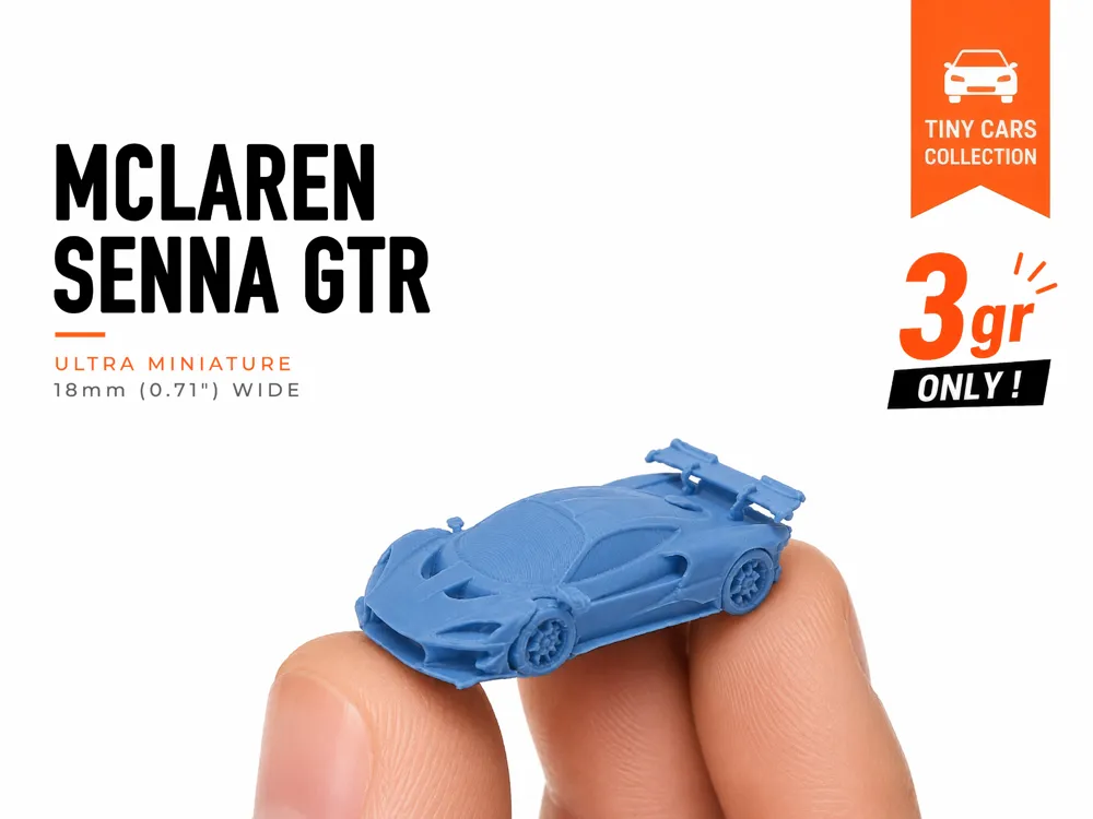Tiny McLaren Senna GTR - Mini Cars Series
