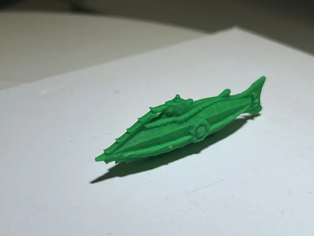 Tiny Nautilus Submarine - Mini Ships Series, photo 3 of 4 - Tiny Nautilus Submarine - Mini Ships Series Miniatures